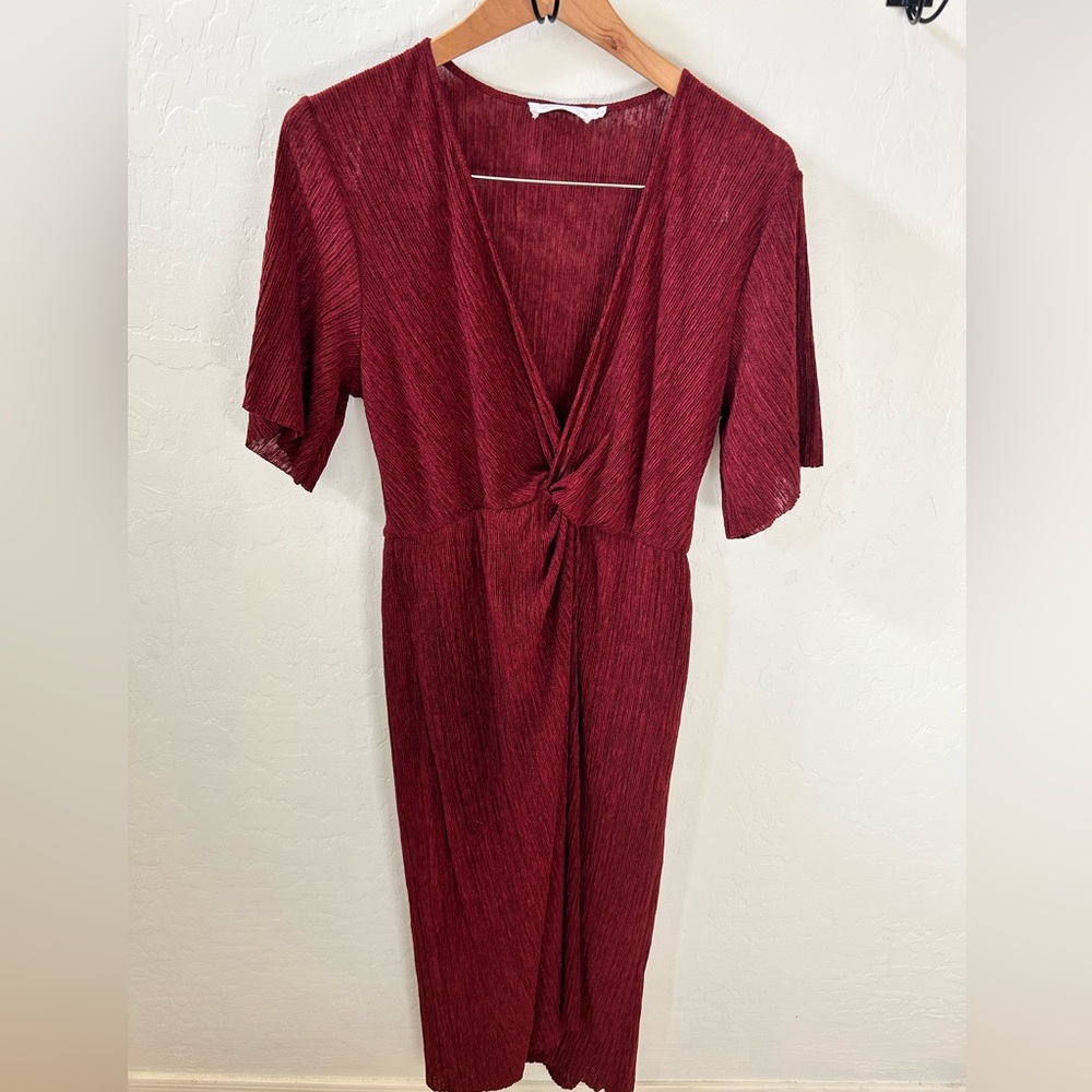 Maroon Dress